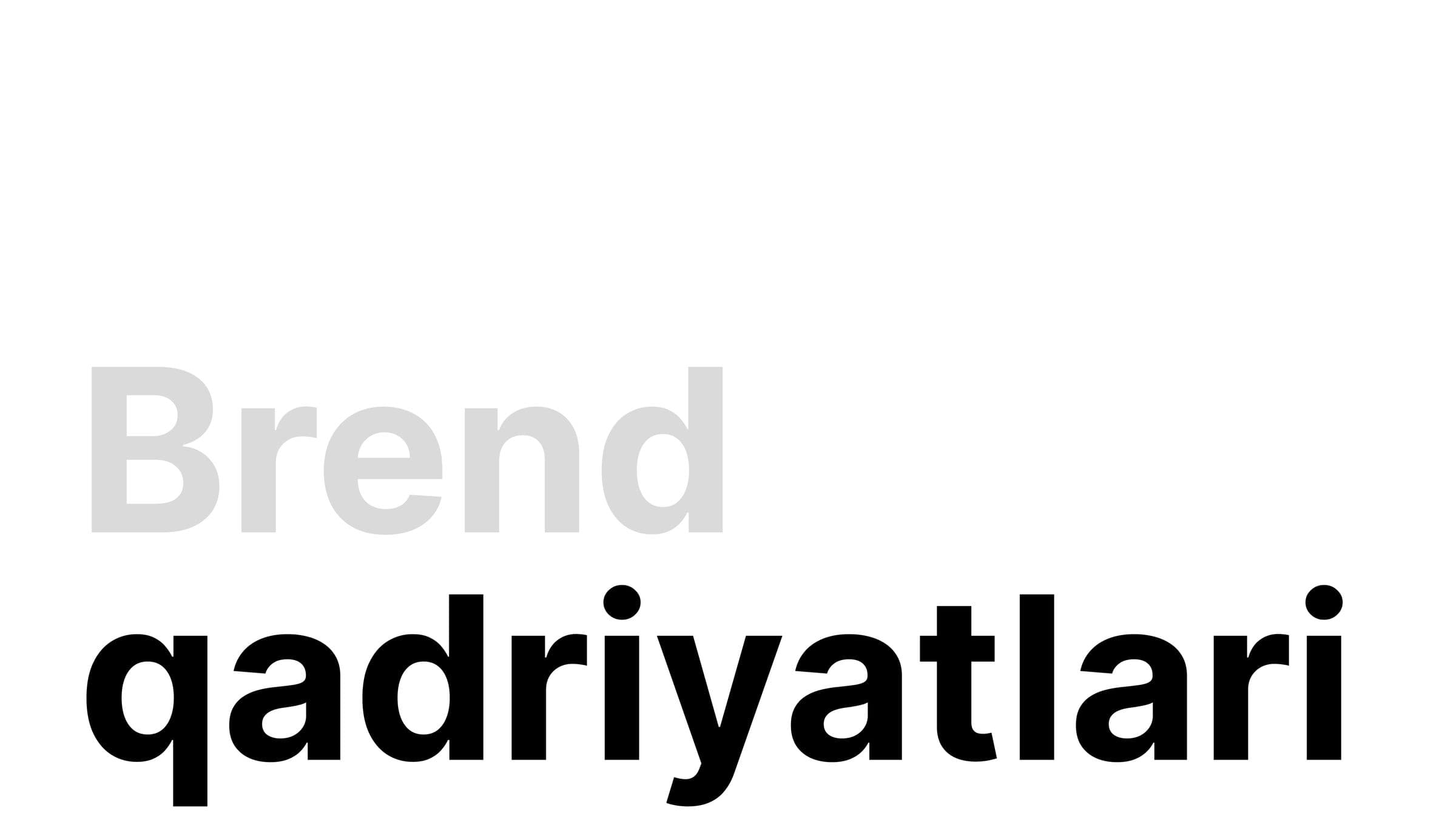 Brend qadriyatlari