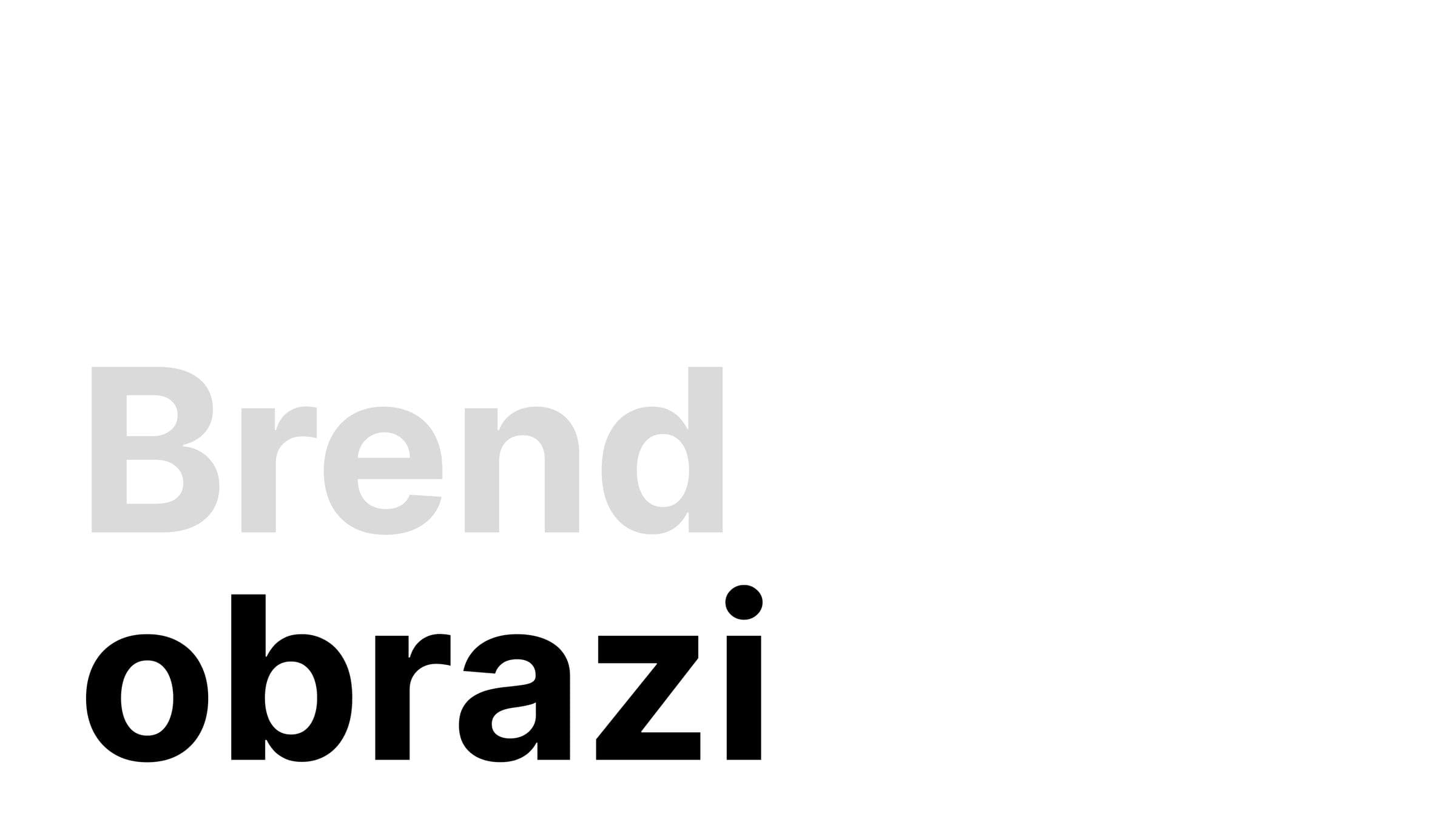 Brend obrazi
