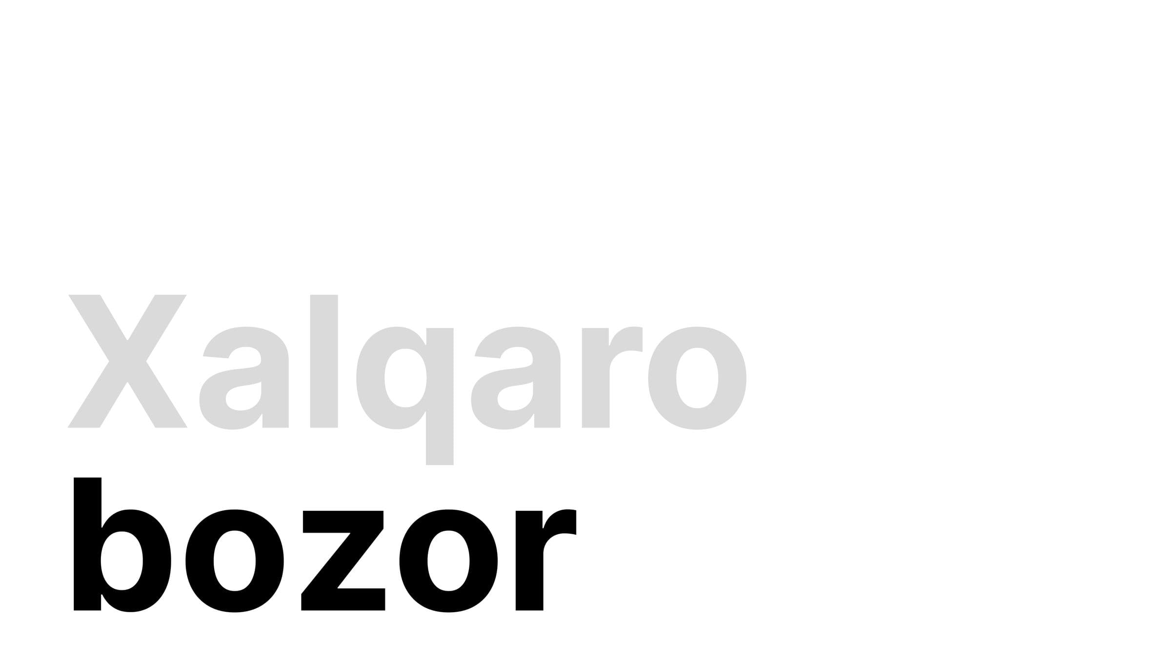 Brendni xalqaro bozorga olib chiqish